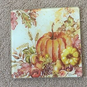 Autumn Harvest Square Trivet